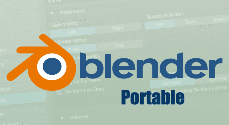 Blender Full Portable