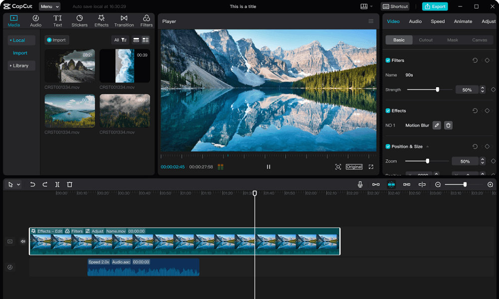 Capcut Desktop Full Download