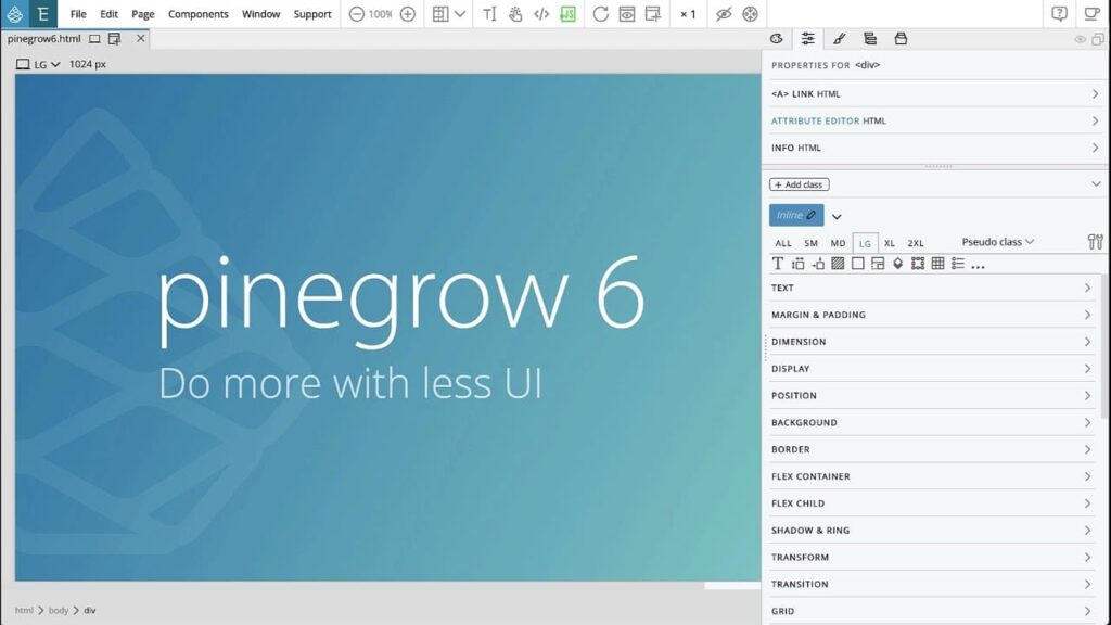 Pinegrow Web Editor Full Download