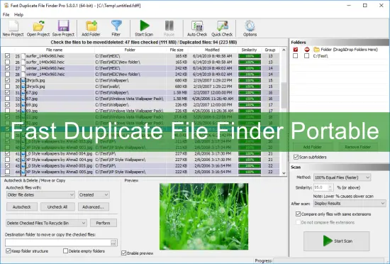 Fast Duplicate File Finder Pro full Version 2026
