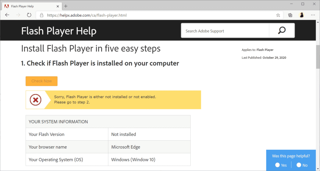 Adobe Flash Player CC Full Download 2026