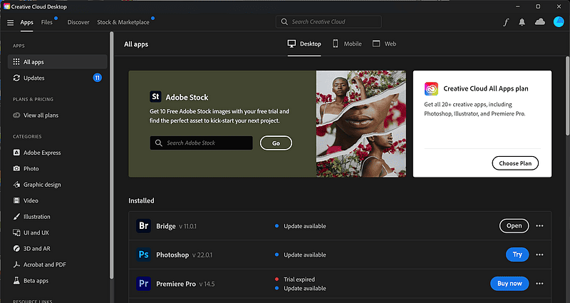 Adobe Creative Cloud Collection Full Version 2026