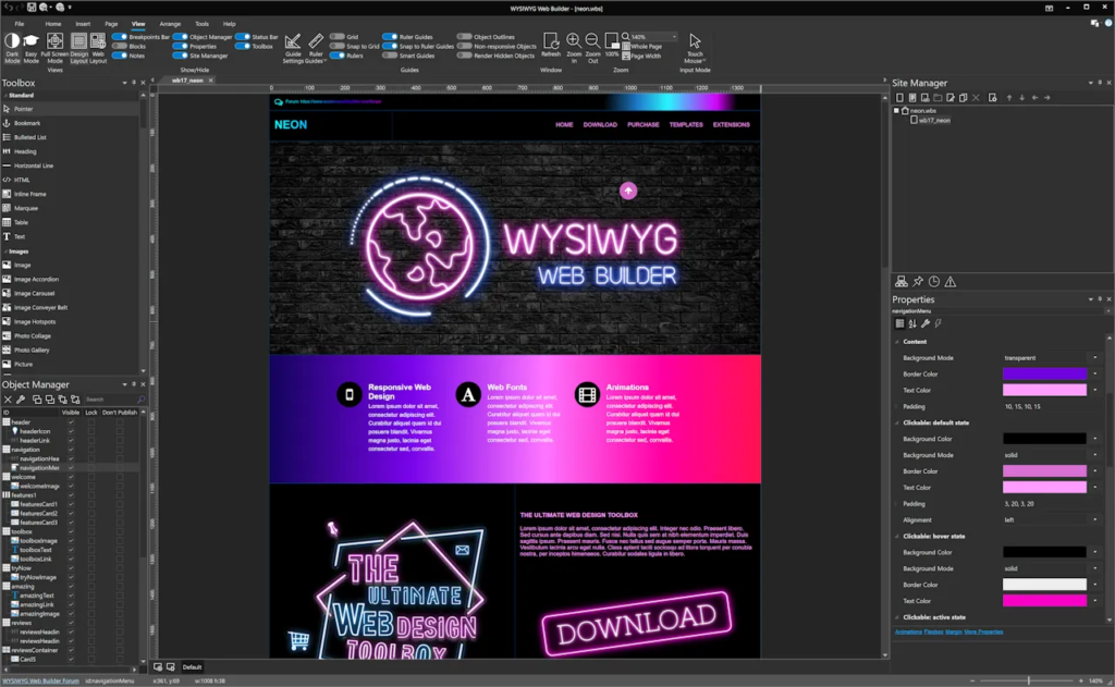 WYSIWYG Web Builder Full Download 2026